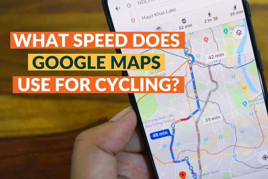 Google Maps Bike Speed